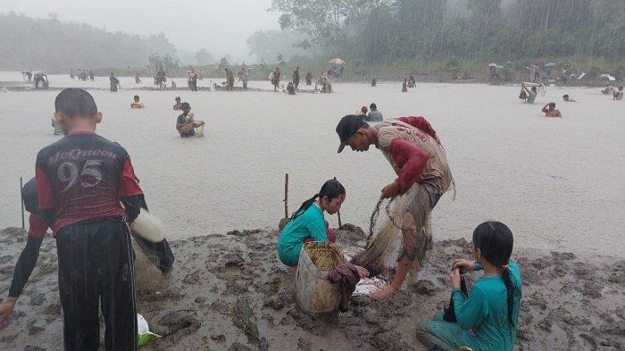 KalselPedia : Bagagap Iwak di Balangan, Tradisi Empat Desa yang Berlangsung Sejak Puluhan Tahun