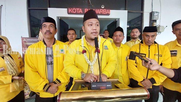 Daftar Bacaleg pada 13 Mei ke KPU, Ketua DPD Golkar Banjarbaru Sebut Susuai Nomor Urut Partai