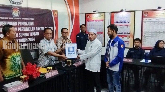 Berkas Lengkap dan Diterima, PAN Kabupaten HST Target 1 Dapil 1 Kursi pada Pemilu 2024