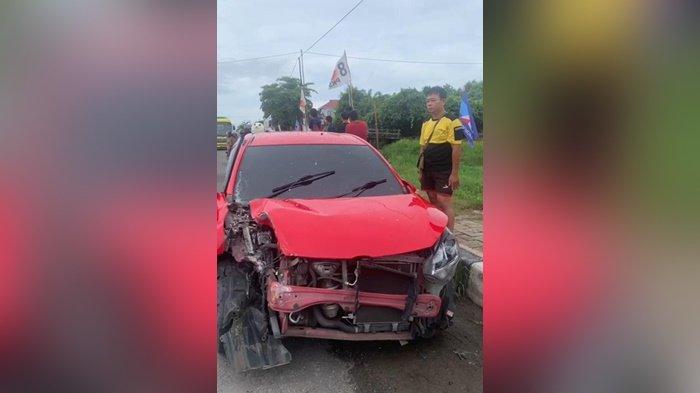 Adu Banteng dengan Bus Tayo di Batola, Sopir Minibus Merah Akui Terserang Kantuk