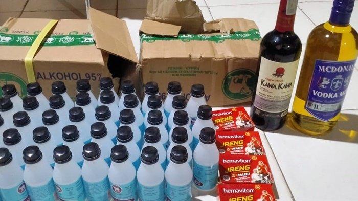 Empat Polsek di Batola Gelar Operasi Sikat Intan, Ini Benda-benda yang Disita Petugas