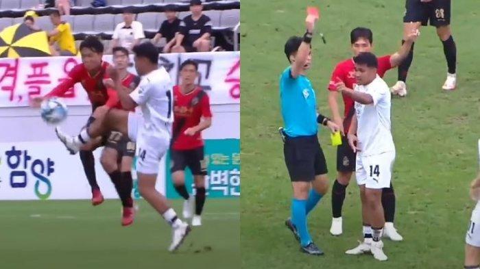 Ramai Soal Fuji, Asnawi Mangkualam Malah Kena Kartu Merah di Liga Korea, Ini Pemicu Insiden