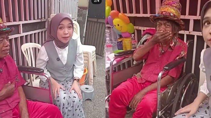 Momen Ria  Ricis mampir ke lapak Pak Tarno