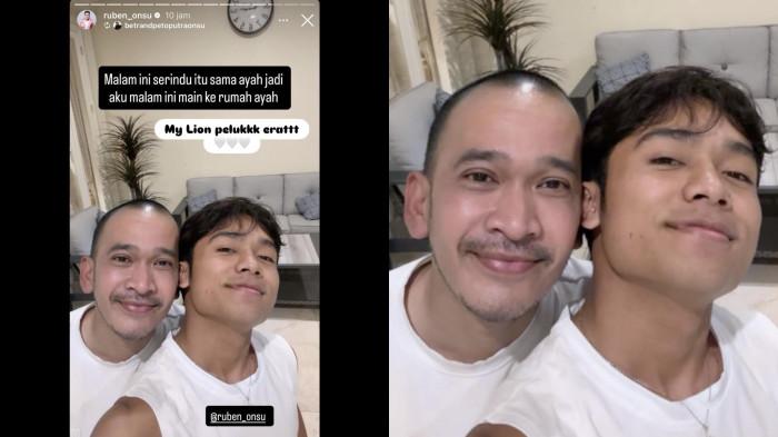 Ungkap Rindu Ruben Onsu, Tindakan Betrand Peto Bertamu Malam Hari di Rumah Sang Ayah Terekam