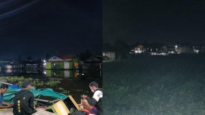 Pampangan Tutup Akses Bantaran Sungai Kuin Banjarmasin, Motoris Kelotok Tak Bisa Melintas