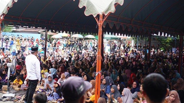 Ribuan Warga Padati Kampanye Haji Fani-Habib Taufan di Muara Uya, Semangat "Meladum" Menyala