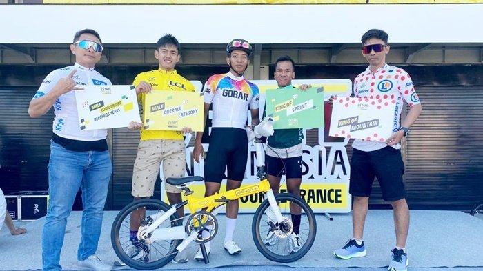Atlet Balap Sepeda Banjarmasin Boyong 4 Gelar Juara di L'Etape Indonesia by Tour de France Mandalika