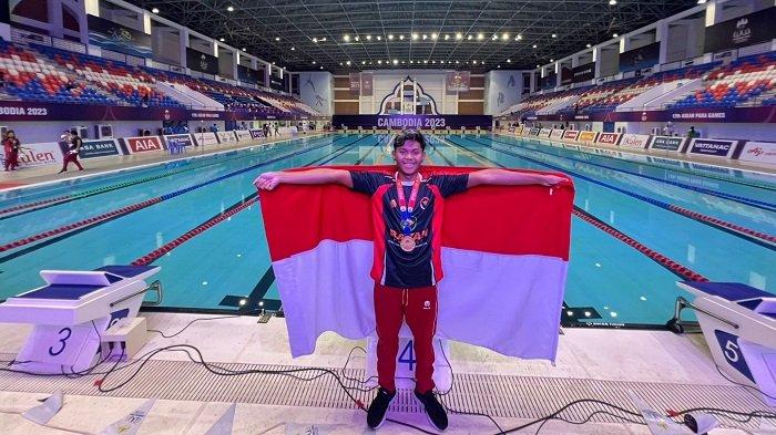 Kisah Peraih Emas Paragames Kamboja Asal Tapin, Tangis Fatahillah Saat Latihan Terbayarkan