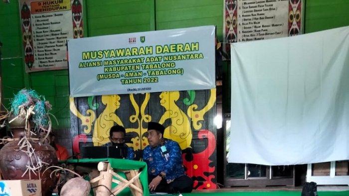 Buka Musda Aliansi Masyarakat Adat Nusantara, Bupati Tabalong Sampaikan Pesan Ini