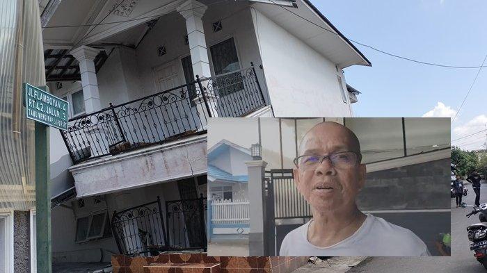 Rumah di Sungai Miai Banjarmasin Nyaris Ambruk, Sang Pemilik Sebut Alami Kerugian Rp 1,1 Miliar