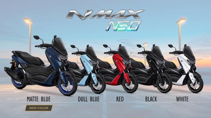 NMAX NEO tampil dengan warna baru yang makin elegan.