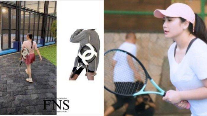 Nagita Slavina Istri Raffi Ahmad Tenteng Tas Raket Tenis Seharga Mobil, Tak Kalah dari Syahrini