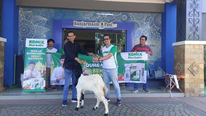 Ikhlas Kurbannya, Sehat Batinnya, Komix Herbal bersama Banjarmasin Post Sambut Semangat Kurban 2024