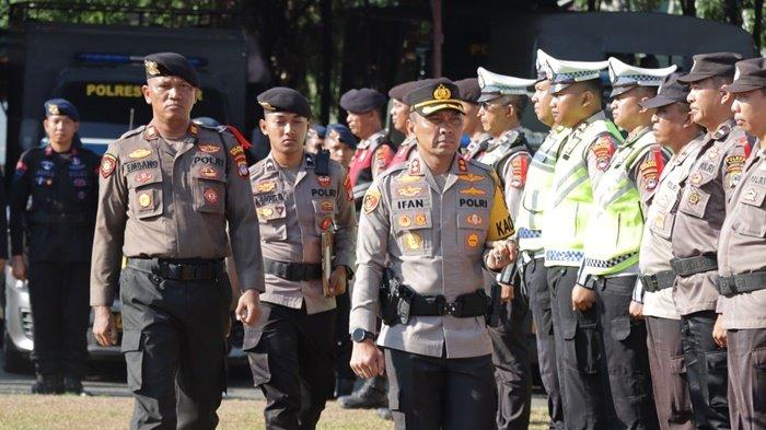 Jumlah Personal yang Disiapkan Polres Banjar dalam Operasi Mantap Brata 2023-2024, Bukti Kematangan