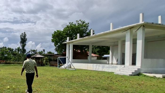 PANGGUNG - Inilah panggung permanen yang ada di PIK di Desa Muarakintap.  Wisata Kalsel: Tersedia Gazebo Serta Panggung Permanen di Pantai Indah Kintap Tanahlaut. Wisata Kalsel: Tersedia Gazebo dan Panggung Permanen di Pantai Indah Kintap Tanahlaut.