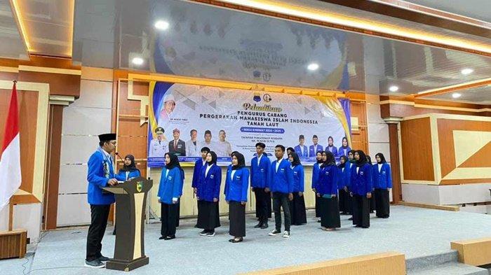 Pengurus Baru PMII Tanahlaut Resmi Dilantik, Ini Pesan Penting Sekda Tala -  Banjarmasinpost.co.id