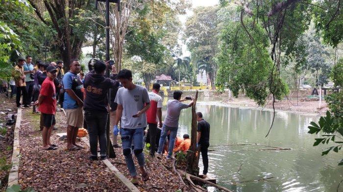 Temuan Mayat di Kolam Mina Tirta, Pagi Korban Masih Terlihat Memancing, Pernah Tercebur Di Lokasi