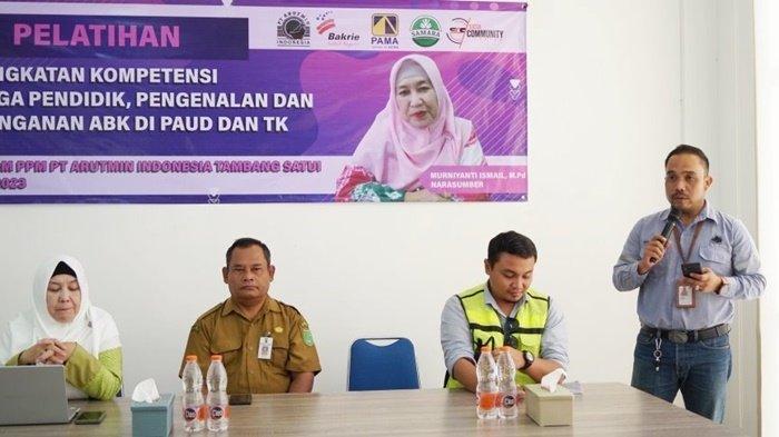 PT Arutmin Indonesia Satui Gelar Pelatihan Tingkatkan Kompetensi Guru PAUD dan TK Tangani ABK