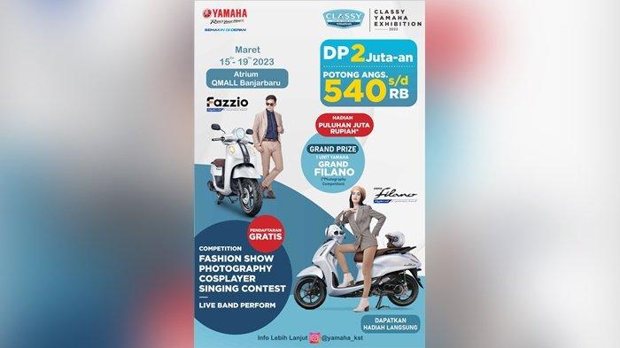 Yamaha STSJ Hadirkan Classy Exibition di QMALL Banjarbaru