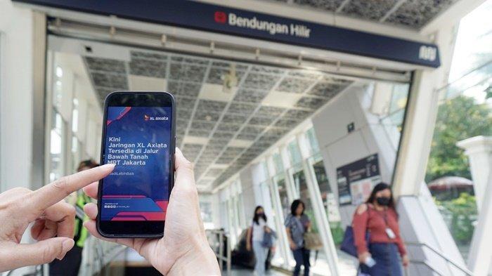 Komunikasi Masyarakat Makin Nyaman, Sinyal 4G XL Axiata Kini Tersedia di Sepanjang Jalur MRT Jakarta