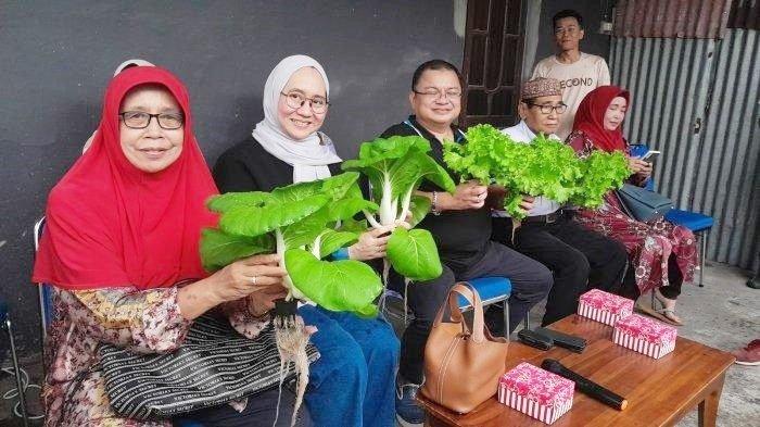 Pertanian Hidroponik Pemuda Kerukunan Keluarga Bakumpai di Palangkaraya Diresmikan