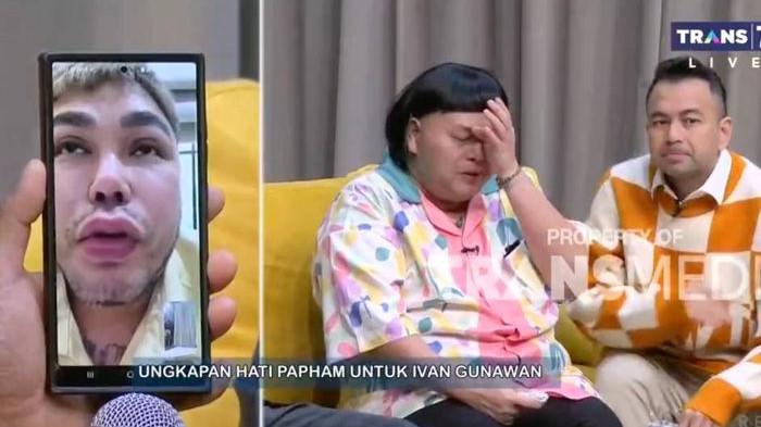 Perbuatan Ivan Gunawan Bikin Papham Nangis di Depan Raffi, Teringat Habib Jafar Imbas Hadiah Umrah