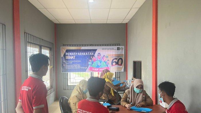 Warga Binaan Lapas Batulicin Dicek Kesehatan, Kalapas Beberkan Tujuannya