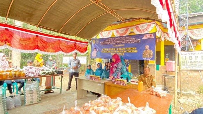 Pasar Murah di Balangan untuk Pengendalian Inflasi dan Antisipasi Stok Pangan di Bulan Maulid Nabi