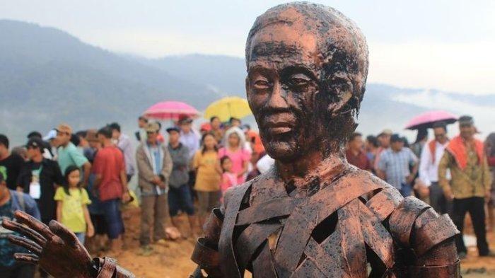 Telan Biaya Rp2,5 Miliar, Berikut Penampakan Monumen Jokowi di Sumut, Dana Swadaya Masyarakat