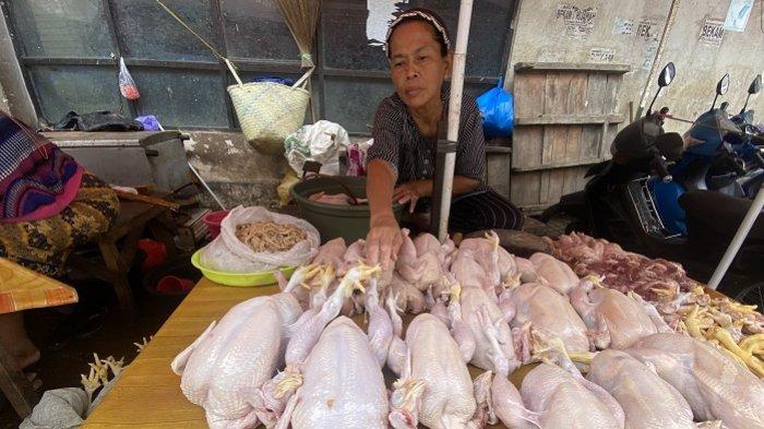 Jelang Idul Adha 1445 H, Harga Daging Ayam Ras di Tapin Alami Kenaikan