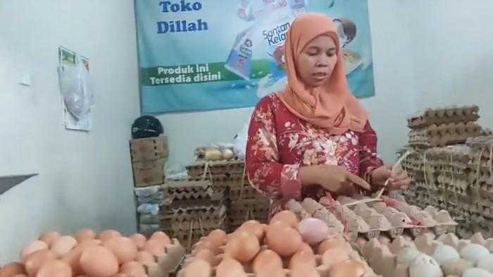 Harga Telur Terkini di Pasar Bauntung Banjarbaru, Naik Tipis Cek Harga Telur Itik dan Ayam Ras