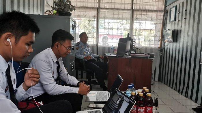 Antisipasi Penyalahgunaan Narkoba,  Pegawai Lapas Amuntai Ikuti Webinar Nasional