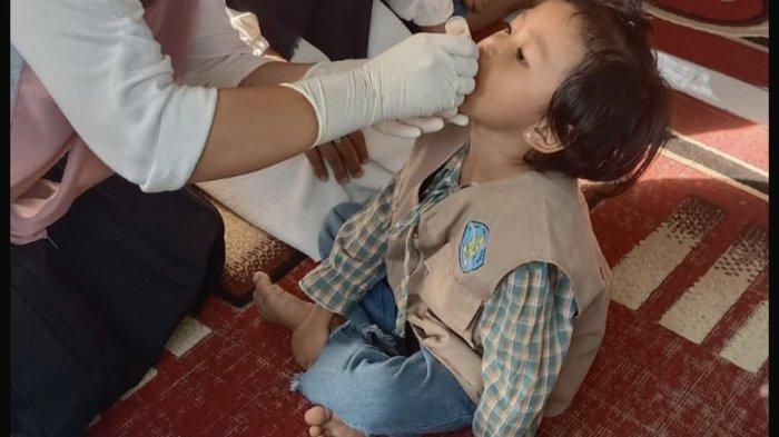 PIN Polio di Tanahbumbu Capai 86 Persen, Petugas Tetap Gencar Lakukan Imunisasi