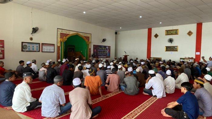 Lapas Kelas III Batulicin Gelar Peringatan Isra Mi'raj dan Haul Guru Sekumpul, Diikuti Ratusan WBP