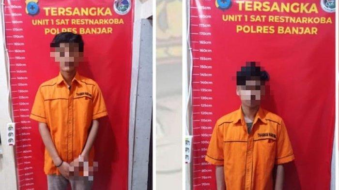 Lima Lelaki Terjerat Sabu Diamankan Satresnarkoba Polres Banjar Kalsel, Belasan Paket Disita