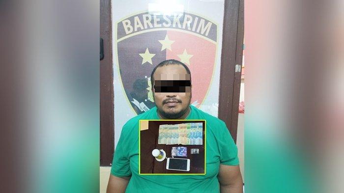Melawan Saat Disergap Polisi, Lelaki di Kabupaten Tabalong Ini Ternyata Miliki Paket Sabu