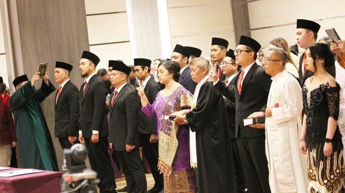 Lantik 41 Notaris, Faisol Ali: Junjung Tinggi Nilai Integritas dan Profesional dalam Jalankan Tugas