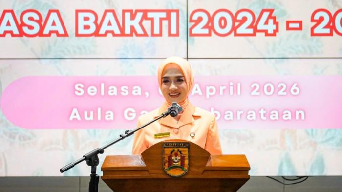 Pelantikan ketua dan pengurus Dharma Wanita DPW Kota Banjarbaru 01