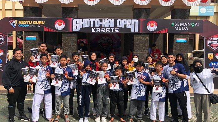 Awali Prestasi 2023, Karateka Lemkari HST Raih 18 Medali Shoto-Kai Karate Open 2023 di Banjarbaru