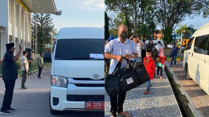 Lima Tahun Tak Pulang ke Kampung Halaman, Begini Tangis Haru Perempuan Ini Saat Mudik ke Balangan