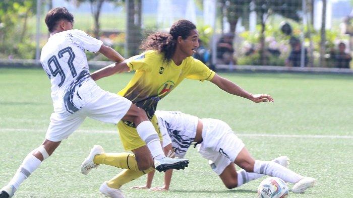 Keras! Derbi Papadaan Barito Putera U-16 vs Borneo FC, Dua Gol Dua Kartu Merah, Klasemen 8 Besar EPA