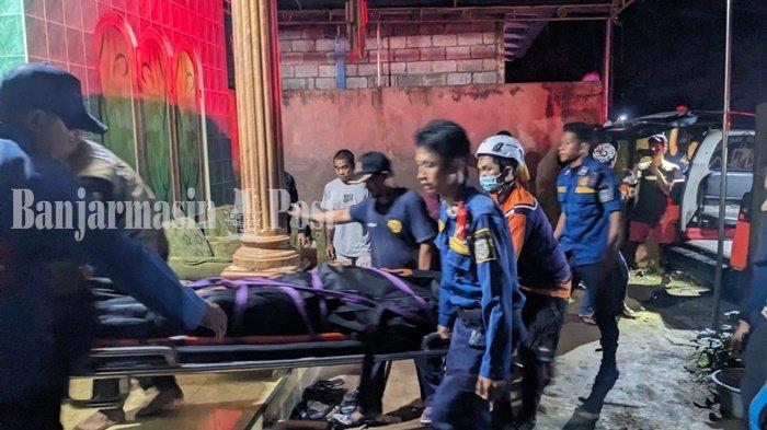 Pemancing Ditemukan Meninggal Area Pinus 1 Waduk Riam Kanan Banjar, Jasad Diantar ke Rumah Duka