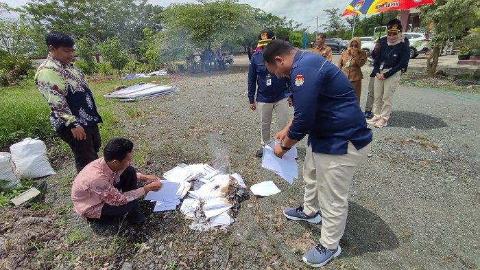 KPU Tapin Bakar Soal Usai Tes Tertulis Calon PPS untuk Hindari Kebocoran
