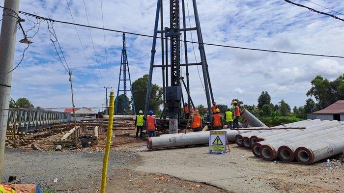 Akhir Tahun Bisa Dilintasi, Pembangunan Jembatan Jejangkit di Barito Kuala Dimulai