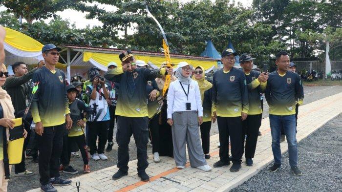 Pemanah Empat Provinsi di Kalimantan Adu Jitu di Event Paman Birin Archery Open Ke-3