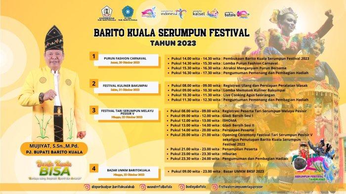 Promosikan Budaya, Disporbudpar Gelar Barito Kuala Serumpun Festival 2023