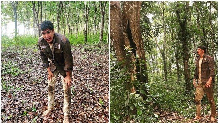 Penampakan Marcel Chandrawinata Berdarah-darah Tersesat di Hutan Tanahlaut, Adegan di Film WLCFBB