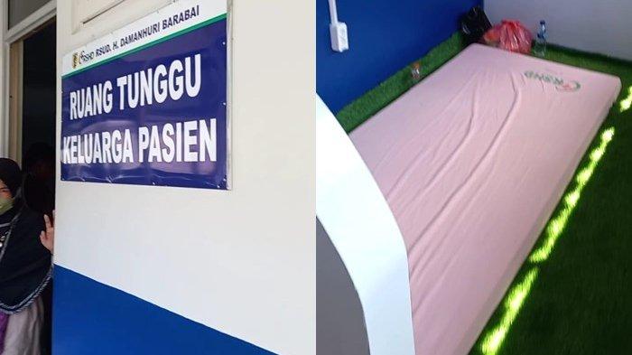 RSHD Barabai Kini Dilengkapi Ruang Tunggu Pendamping Pasien ICU dan PICU, Tersedia Matras dan AC
