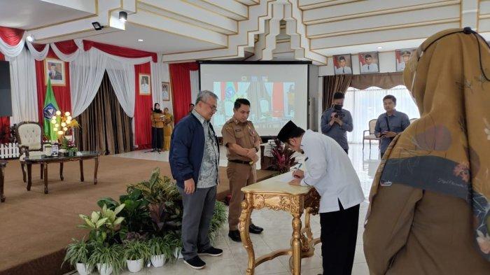 Berhasil Kelola Pemerintahan, BPKP Kalsel Minta Pemkab HSS Berani Jadi Percontohan Daerah Lain