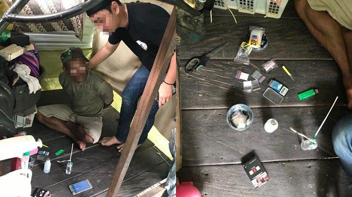 Tangkap Dua Pengedar, Satresnarkoba Polres HSU Amankan 13 Paket Sabu